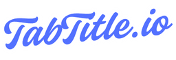 TabTitle.io